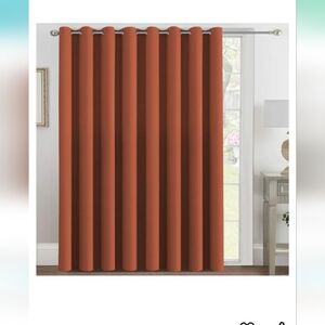 Two pack 100" x 108" Patio Curtains